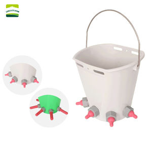 Seau d'alimentation pour veaux, chèvres et agneaux Seau d'alimentation mobile en PP <span class=keywords><strong>de</strong></span> qualité alimentaire pour animaux nouveau-nés - Product Image 3