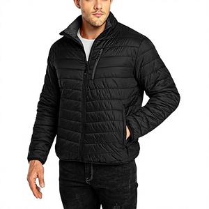 Bulk Wholesale <b>Mens</b> Bubble Puffer Jacket Insulated Windproof <b>Thermal</b> Parka Coat Custom Logo Sourcing - Product Image 1