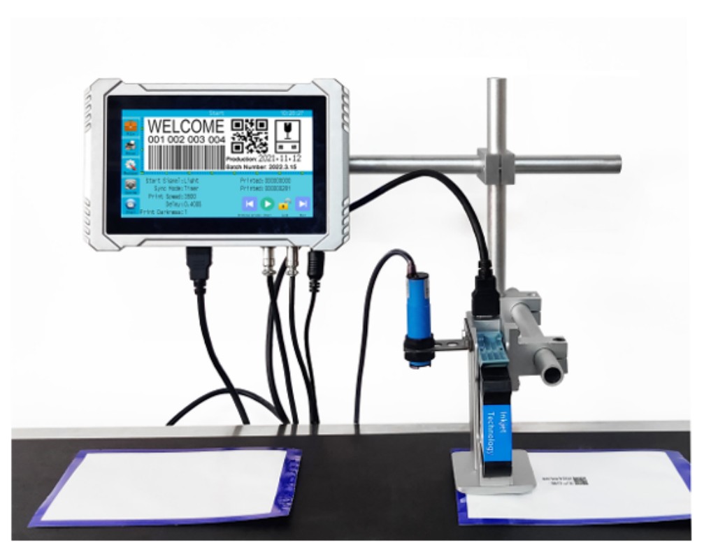 label printer machine for bottles