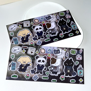Adesivi in PVC Bianco Spesso Lucido con Laminazione Impermeabile Ecologica, Fogli Pretagliati per Stampa Personalizzata, Regali Promozionali - Product Image 6