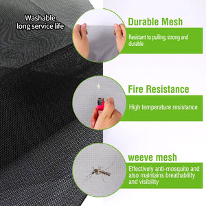 <span class=keywords><strong>Moustiquaire</strong></span> de <span class=keywords><strong>fenêtre</strong></span> moderne <span class=keywords><strong>enroulable</strong></span> 18x16 en fibre de verre résistante aux insectes avec garantie de 5 ans - Product Image 3