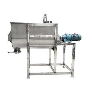 Miscelatore Orizzontale a U Rinforzato per Miscelazione Uniforme di Ingredienti Alimentari in Polvere di Riso Integrale - Product Image 4