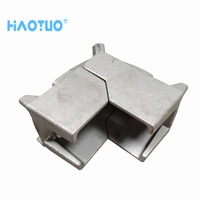 Connecteur d'angle en alliage d'aluminium pour fenêtre et porte coulissante, profilé moderne en aluminium, idéal pour usage domestique - Vente chaude