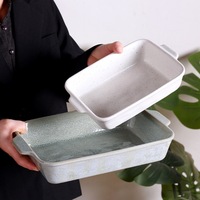 Plat de cuisson créatif et contemporain en porcelaine fine, durable, écologique et compatible micro-ondes, pour barbecue japonais et coréen