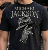 Autocollant thermocollant en strass de haute qualité, sans nickel, écologique, personnalisé, motif dessin animé MJ, pour t-shirt, de l'usine Topaz de Dongguan