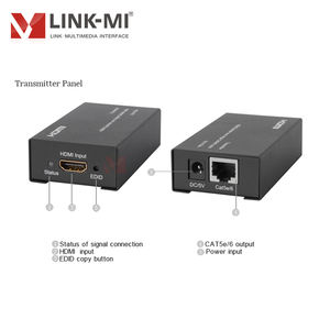 Комплект HDMI-удлинителя 50 м, 1080P, передатчик и приемник, поддержка кабеля Cat5E/Cat6 UTP, глубокая цветовая палитра 36 бит, True-<span class=keywords><strong>HD</strong></span> - Product Image 3