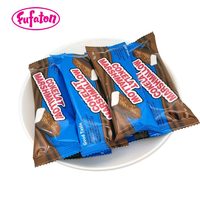 Malvaviscos Dulces y Crujientes Rellenos de Mermelada, Recubiertos de Chocolate con Leche