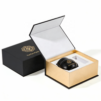 Boîte magnétique personnalisée et boîte cadeau violette pour ensemble de soins de la peau et emballage de luxe, impression de motif personnalisé
