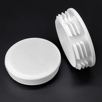 Embouts de protection décoratifs en plastique blanc pour pieds de chaise et de table, anti-poussière, pour meubles