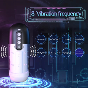 Masturbatore Automatico a Suzione per Uomini, Massaggiatore per Pene, Vagina Realistica Tascabile, Stimolatore Orale per Pene, Impermeabile IPX6, Giocattolo Sessuale per Adulti - Product Image 4