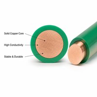 Fil de cuivre monoconducteur 70 mm isolé PVC, câble de construction BV rigide 450-750 V pour câblage domestique, vente en gros