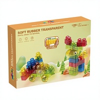 Juguetes de Construcción de Bloques Suaves y Versátiles para Niños, de Gran Tamaño, Geometría 3D, DIY, Educativos Montessori Tempranos, los Más Vendidos