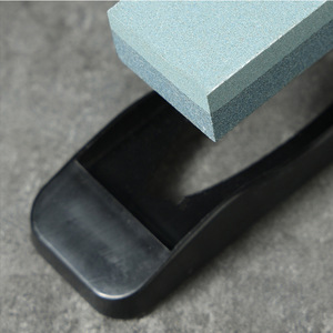 Afilador de cuchillos de corindón marrón de doble cara multifuncional, cuchillo de cocina de acero inoxidable para el hogar, varilla de afilado, artículos diversos - Product Image 3