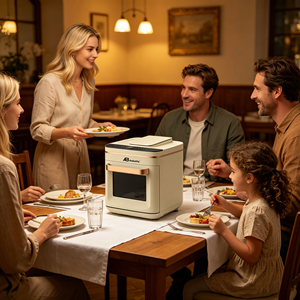 Anbolife Friteuse à vapeur 15L avec fenêtre de visualisation en verre, écran tactile, OEM ODM, CE CB, Vente en <span class=keywords><strong>gros</strong></span> à prix réduit - Product Image 5