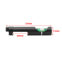 Support de nivellement pour trépied en alliage d'aluminium 11 mm/20 mm avec dispositifs d'équilibrage et de fixation, durable et léger