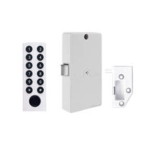 Serrure de meuble intelligente à empreinte digitale et code PIN pour tiroir, armoire de bureau et casier