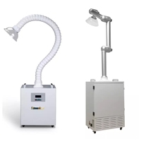 Évacuateur de fumée chirurgical dentaire FC-350 purificateur de fumée d'air de laboratoire collecteur de poussière 110V/220V débit d'air 450m3/h blanc entier
