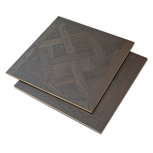 Parquet Versailles multicouche en chêne brossé, qualité AB, étanche, installation facile, système T&G, 450mm 600mm 800mm 1000mm, avec barre de finition - Product Image 1