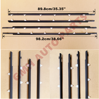 Moulures de porte avant et arrière pour Toyota Avanza 2012-2021, remplacement pour 68160/68180-BZ040 68210/68230-BZ030