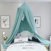 Tente en tissu de coton doux pour bébé, lit suspendu, auvent de plafond pour enfants, jeu, lecture, jeu en intérieur, style européen américain, toutes saisons