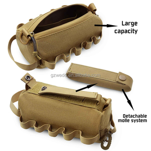 Bolsa de herramientas MOLLE impermeable para walkie-talkie, bolsa de almacenamiento de herramientas EDC multiusos, bolsa de transporte de accesorios médicos EMT para exteriores - Product Image 2
