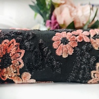Hochwertiger Korea Velvet Fabric Flower Jacquard für Damen kleider Home Decor Polster taschen-Leicht gestrickt