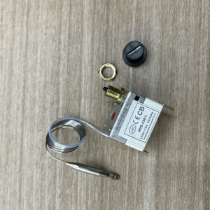 온도 조절기 스위치 온도 제한기 주방 냉동고 WYS 전기 튀김 용 조정 가능한 모세관 서리 온도 조절기 - Product Image 4