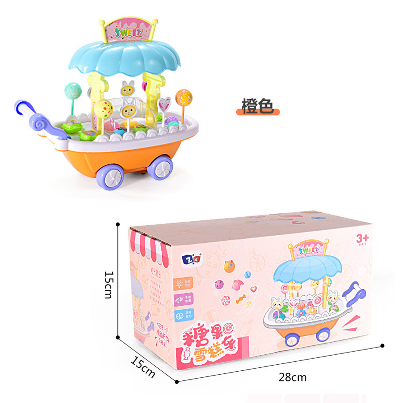 786 Camion de Glaces Orange - Boîte Chinoise