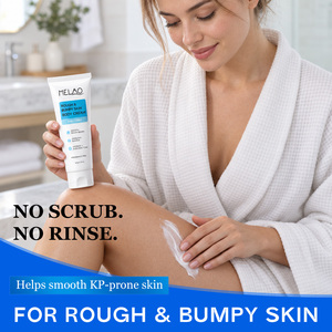Crema Corporal Sin Fragancia al Por Mayor con Ceramida, Escualano y Ácido Hialurónico para Piel Seca y Textura Irregular, Apoyo para la Barrera Cutánea - Product Image 3
