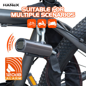 <span class=keywords><strong>Antivol</strong></span> de chaîne de vélo et de <span class=keywords><strong>moto</strong></span> durable anti-cisaillement avec <span class=keywords><strong>alarme</strong></span> 120db, étanche, fonction de sécurité <span class=keywords><strong>antivol</strong></span> - Product Image 4