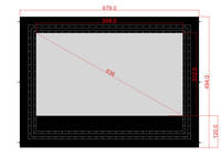 Écran de projection gonflable de qualité supérieure pour usage commercial, écran de cinéma gonflable étanche pour l'extérieur, en vente
