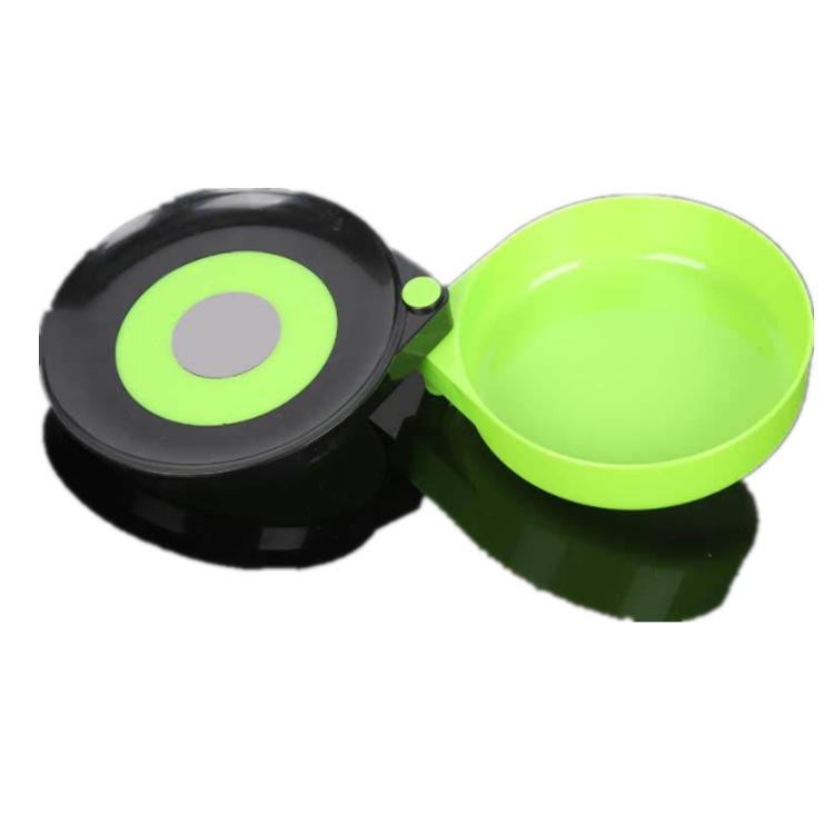 Plateau D'appât Pratique En Plastique, 1 Pièce, Accessoire De Pêche, Grande Capacité, Traction, Plaque, équipement Magnétique