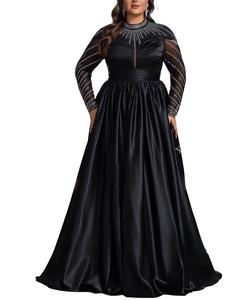 Robe <span class=keywords><strong>de</strong></span> bal élégante pour femmes, printemps, États-Unis, <span class=keywords><strong>Europe</strong></span>, longueur au sol, <span class=keywords><strong>luxe</strong></span>, décoration à sequins, traîne balayante, vintage, soirées, nouveauté - Product Image 2