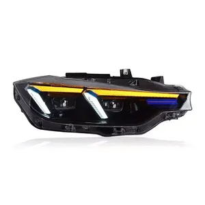 ชุดไฟหน้ารถยนต์แบบ LED รุ่น F30 F35 ปี 2013-2019 ซีรีส์ 3 อั<span class=keywords><strong>พ</strong></span>เกรดปี 2022 ดีไซน์ล่าสุด แบบพวงมาลัยซ้าย - Product Image 1