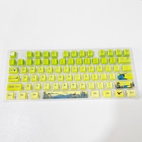 Cherry Side-Printed Backlit PBT Sublimated Mechanical Keyboard Keycaps Anime Keycaps Keycaps