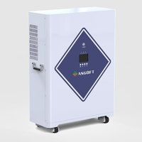 Batería de Litio LiFePO4 Powergo en Stock en la UE, 15kWh 6.6kWh, 51.2V 6.2KW 11kW 304Ah, 8000 Ciclos, Híbrida, CAN, Almacenamiento de Energía Solar