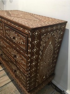 Top Quality Inlay Drawer Chest with Detailed Handwork for Home Bedside Drawer and Decoration Available at Affordable Price - Product Image 2