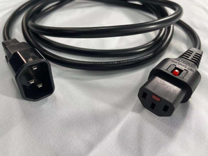 Wholesale C19 to C20 <strong>Cable</strong> Power Extension Cord PDU GPU <strong>PSU</strong> Power <strong>Cable</strong> - Product Image 2