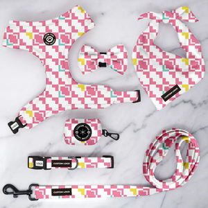 カスタムメイドの反射素材付き調節可能な犬用ハーネスベスト、カスタムメイドの大型・中型・小型ネオプレン犬用ハーネスセット、ペット用ハーネス - Product Image 4