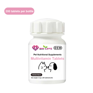 Compléments multivitaminés <span class=keywords><strong>pour</strong></span> chats <span class=keywords><strong>et</strong></span> chiens favorisant la santé globale de la peau, de l'immunité, des articulations <span class=keywords><strong>et</strong></span> de l'énergie, contenant des <span class=keywords><strong>vitamines</strong></span> <span class=keywords><strong>et</strong></span> des <span class=keywords><strong>minéraux</strong></span> essentiels - Product Image 1