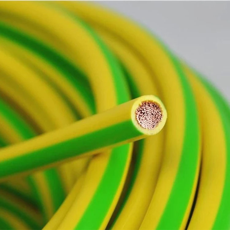 Green Yellow Pvc Insulated Grounding Flexible Wire Building <strong>Earth</strong> <strong>Cable</strong> 6mm 16mm <strong>25mm</strong> 35mm 50mm 70mm 95mm 120mm <strong>Copper</strong> Solid