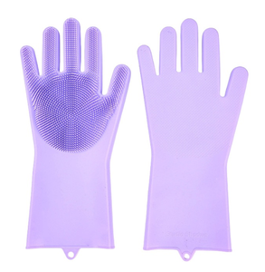 Sarung Tangan Mandi Hewan Peliharaan <span class=keywords><strong>Anti</strong></span> Gores <span class=keywords><strong>Anti</strong></span> Gigit Sikat Perawatan Anjing Kucing untuk Kucing atau Anjing - Promo - Product Image 6