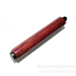 Taco de billar de fibra de carbono con imitación de veta de madera, de 12.4mm, con mango extendido - Product Image 5