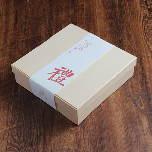 บรรจุภัณฑ์ไม้กล่องของขวัญสำหรับงานเลี้ยงวันส่งท้ายปีเก่าขนมคัพ<span class=keywords><strong>เค้ก</strong></span>เบเกอรี่คุกกี้ถั่วภาชนะบรรจุอาหารจากกระดาษจัดส่ง - Product Image 6