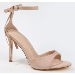 Fashion Elegant Party Shoes Open Toe Slingback Back Heel with Bow Tassel Thin High Heel Retro Style for Women - Product Image 1