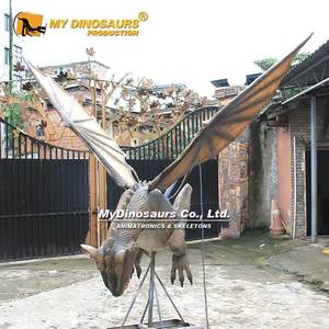 Decoración de Jardín MY DINO, Modelo de Dragón de Tamaño Real con Control Remoto en Venta - Product Image 2