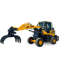 Forst maschinen Log Forwarder Mini Crawler Loader Crane Log Grab 4 Tonnen 5 Tonnen Crawler Dumper Truck Preis zu verkaufen