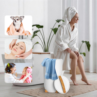 Chauffe-serviettes portable personnalisé avec logo pour hôtel, maison, chambre de bébé, verrou de sécurité, température réglable, 20L, chauffe-serviettes intelligent