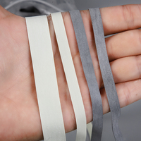 Bandes élastiques imperméables incassables certifiées Oeko-Tex 5 mm, écologiques, haute ténacité, blanches/noires, pour maillots de bain et vêtements