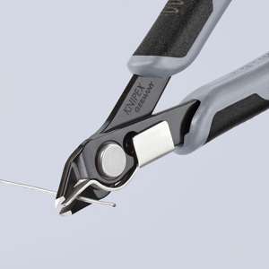 KNIPEX 78 71 125 Super Knips electrónicos®Con empuñaduras multicomponente bruñidas 125 mm - Product Image 3